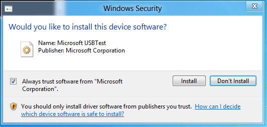 Windows Security Dialog